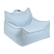 Azure olefin outdoor ottoman 80 x 70 cm - Wigiwama