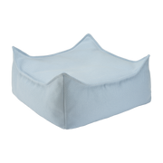 Azure olefin square ottoman 60 x 60 cm - Wigiwama