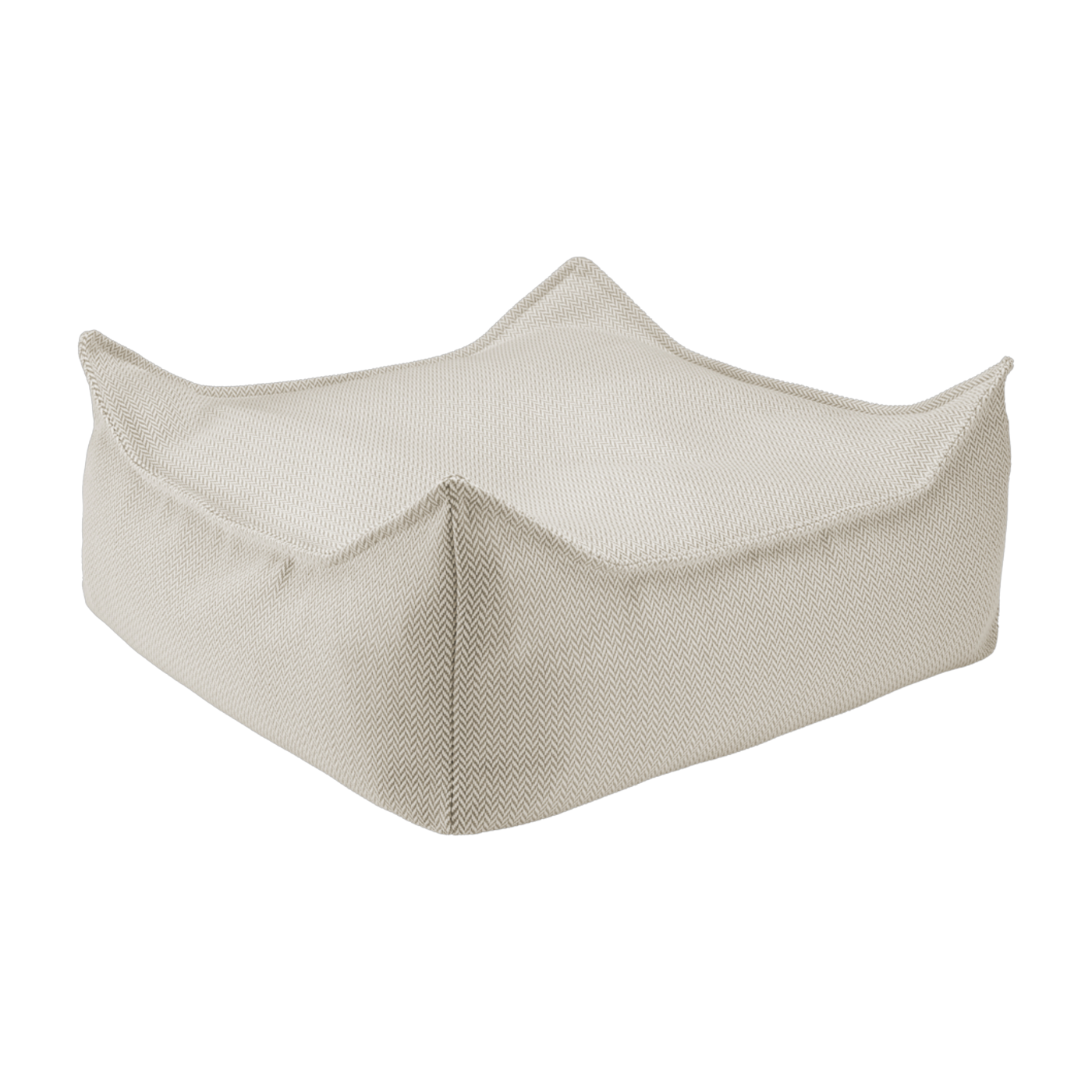 Puff cuadrado de olefina terra 60 x 60 cm - Wigiwama