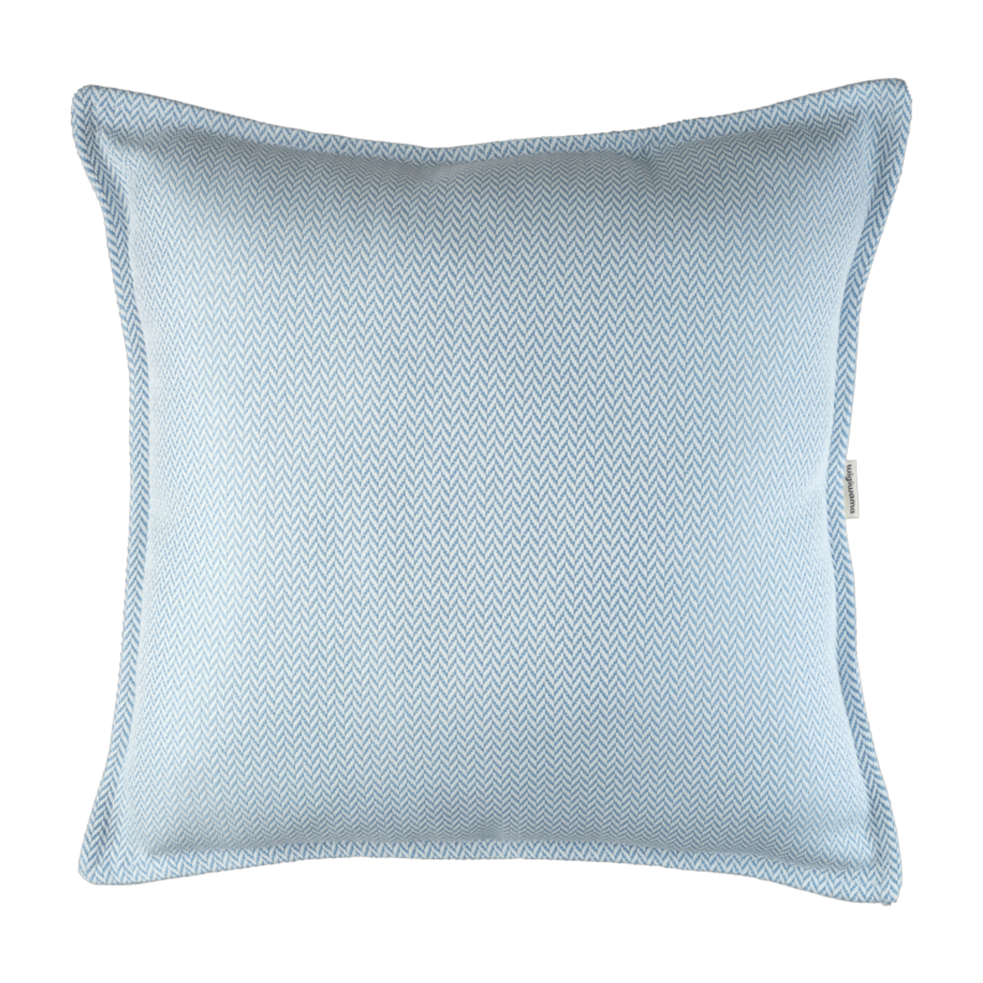 Cuscino quadrato in olefina azzurra 45 cm - Wigiwama