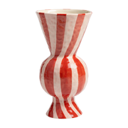 Vase in pink and red sandstone - &klevering