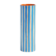 Vase en porcelaine coloré rayé - &klevering