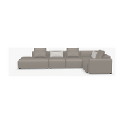 Sofa B 374,5 cm / H 67 cm / T 207 cm Metaphor 003 - Hay