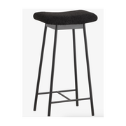 Tabouret de bar noir Zala - Nordal