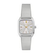 Montre en métal baguette et cadran argenté Nova argent - Laps