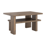 Table basse en pin carob brown 68x45x36cm Japan - Karup Design