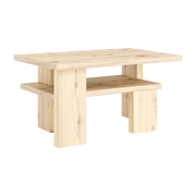 Table basse en pin naturel 68x45x36cm Japan - Karup Design