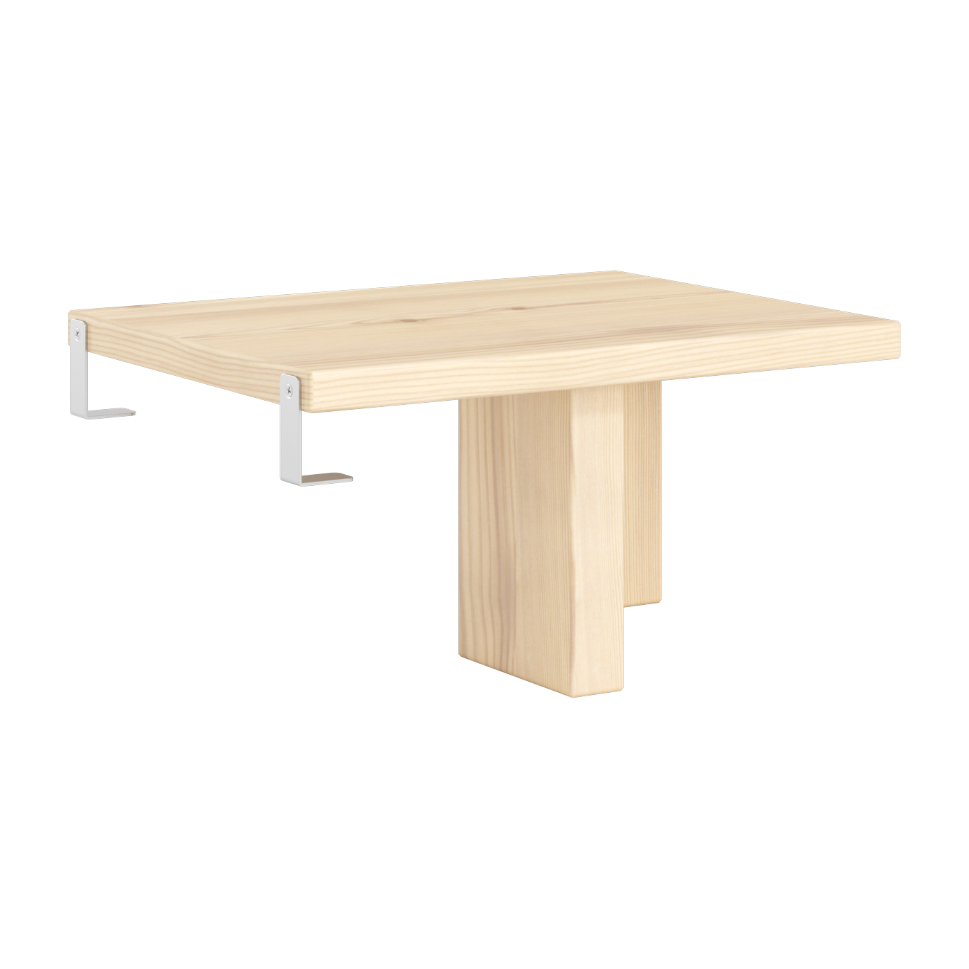 Table d'appoint pour sommier en pin naturel 45x34x23cm Japan - Karup Design