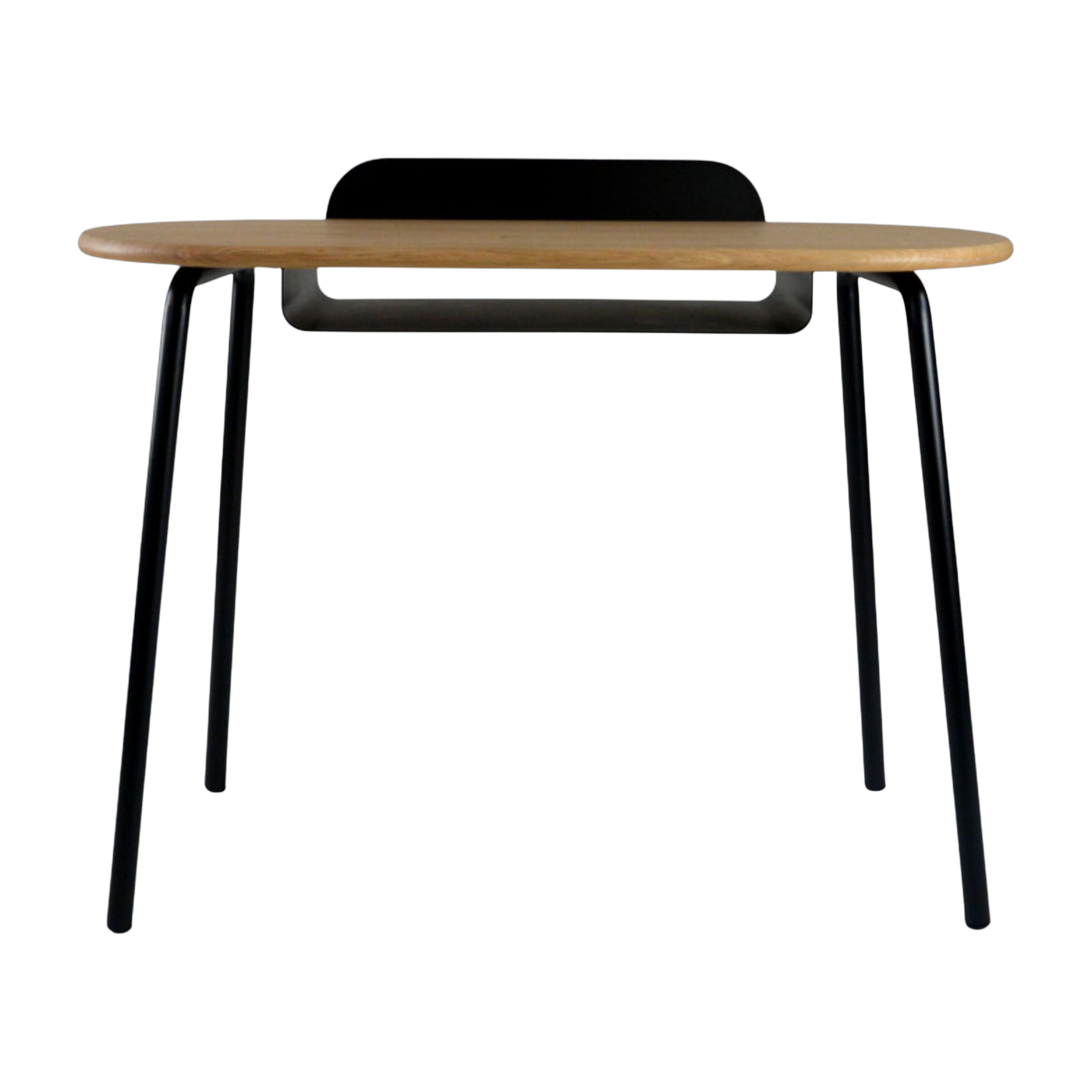 Bureau en roble y acero negro Watson - Resistub