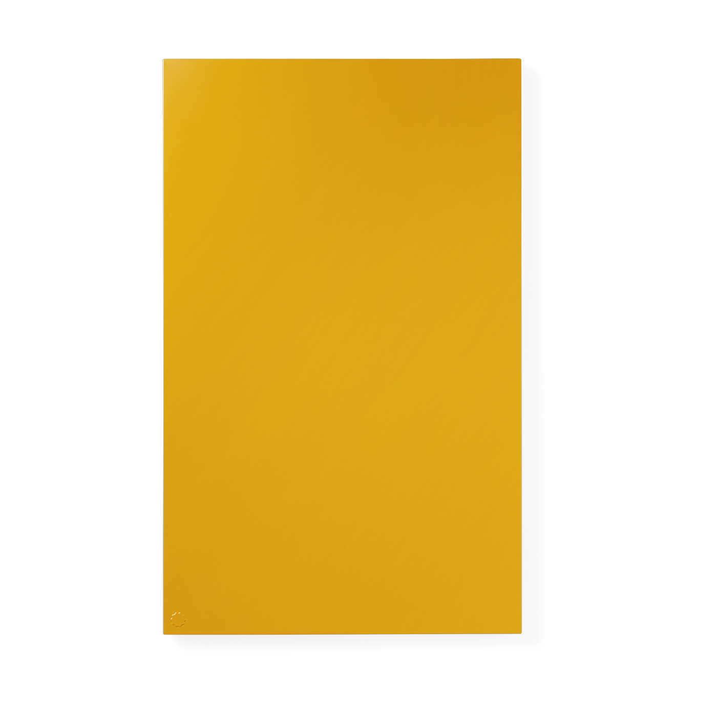 Rechteckige magnetische Wandtafel in Senfgelb, 53 x 85 cm The Storyboard – Mustard Made
