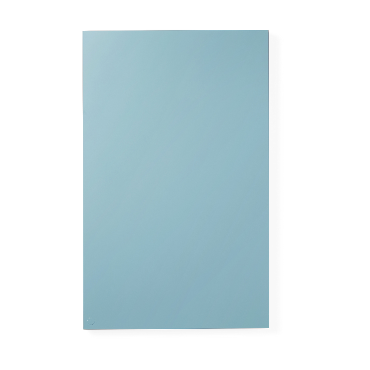 Tableau mural magnétique rectangulaire bleu océan 53x85cm The storyboard - Mustard Made