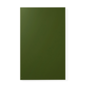 Olive green rectangular magnetic wall board 53x85cm The storyboard - Mustard Made