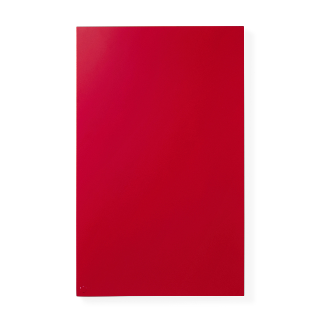 Tableau mural magnétique rectangulaire rouge coquelicot 53x85cm The storyboard - Mustard Made