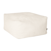 Beiger Pouf „ nuage “ Bouclé 63 x 36 cm Keno – Noo. ma