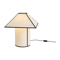 Lampada da tavolo in carta bianca 45 cm Ava - HAY