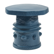 Table d'appoint en grès bleu 40x39x37cm Clara - Serax