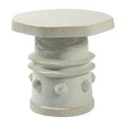 Table d'appoint en grès gris 40x39x37cm Clara - Serax