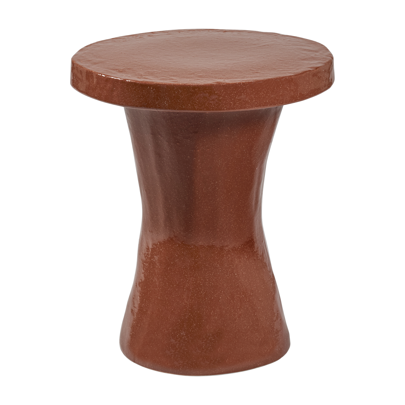 Beistelltisch aus rustikalem Sandstein 40 x 49 cm Caro – Serax