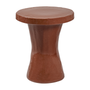Beistelltisch aus rustikalem Sandstein 40 x 49 cm Caro – Serax
