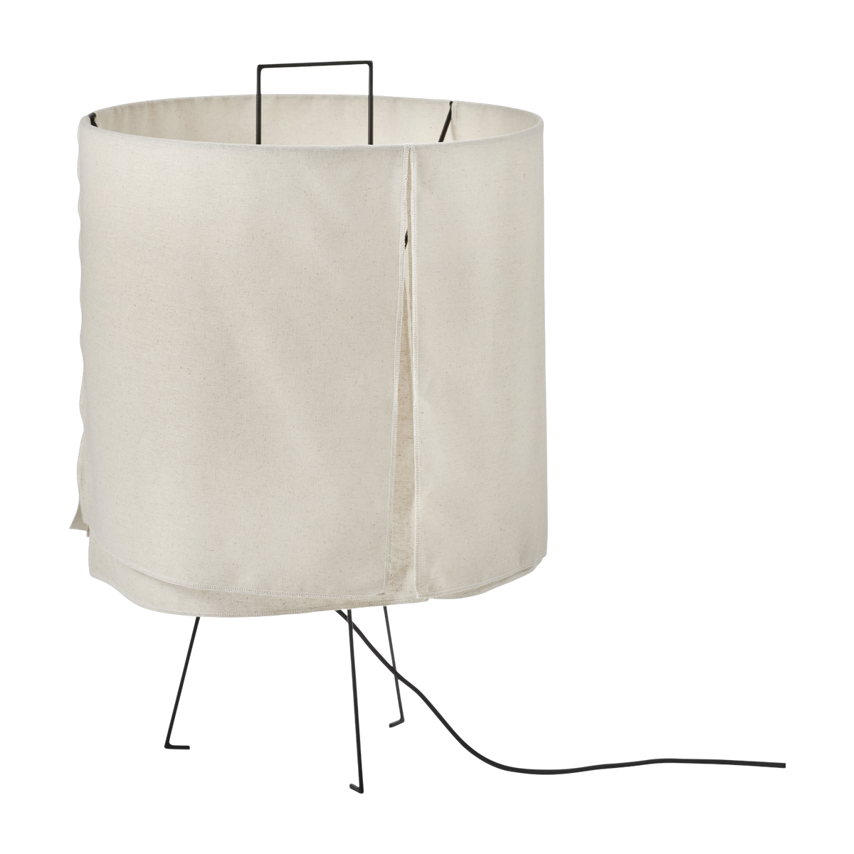 Stehleuchte aus schwarzem und beigem Stahl, 46 x 72 cm, Nomad – Serax
