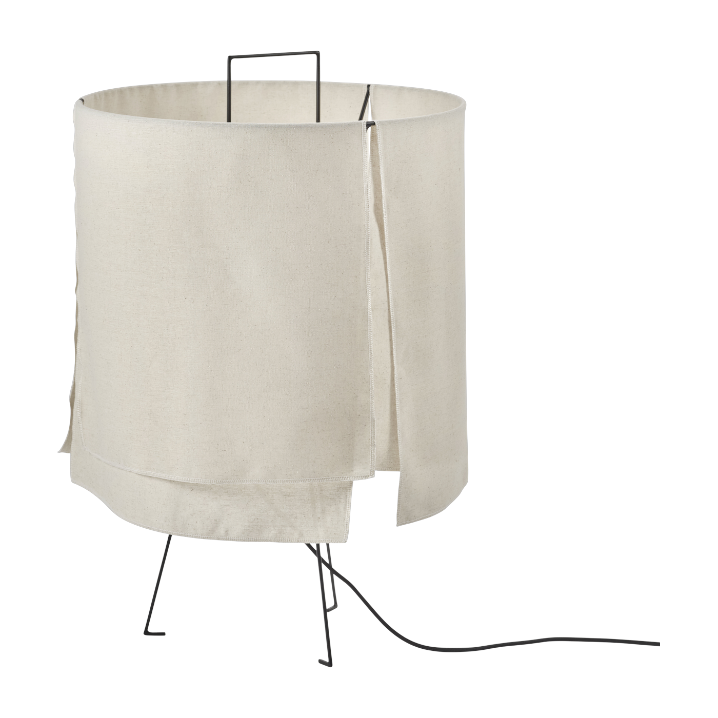 Lampada in acciaio e tela 46x72cm Nomad - Serax