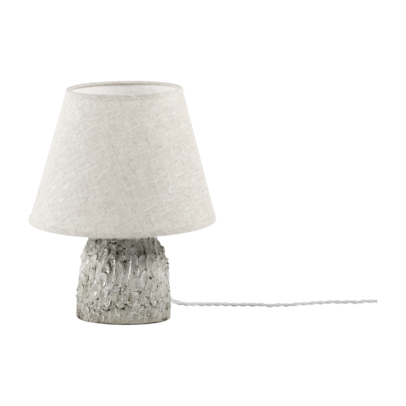 Lampe aus weißem Steingut 30 x 40 cm Tronco – Serax