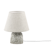White stoneware lamp 30x40cm Tronco - Serax