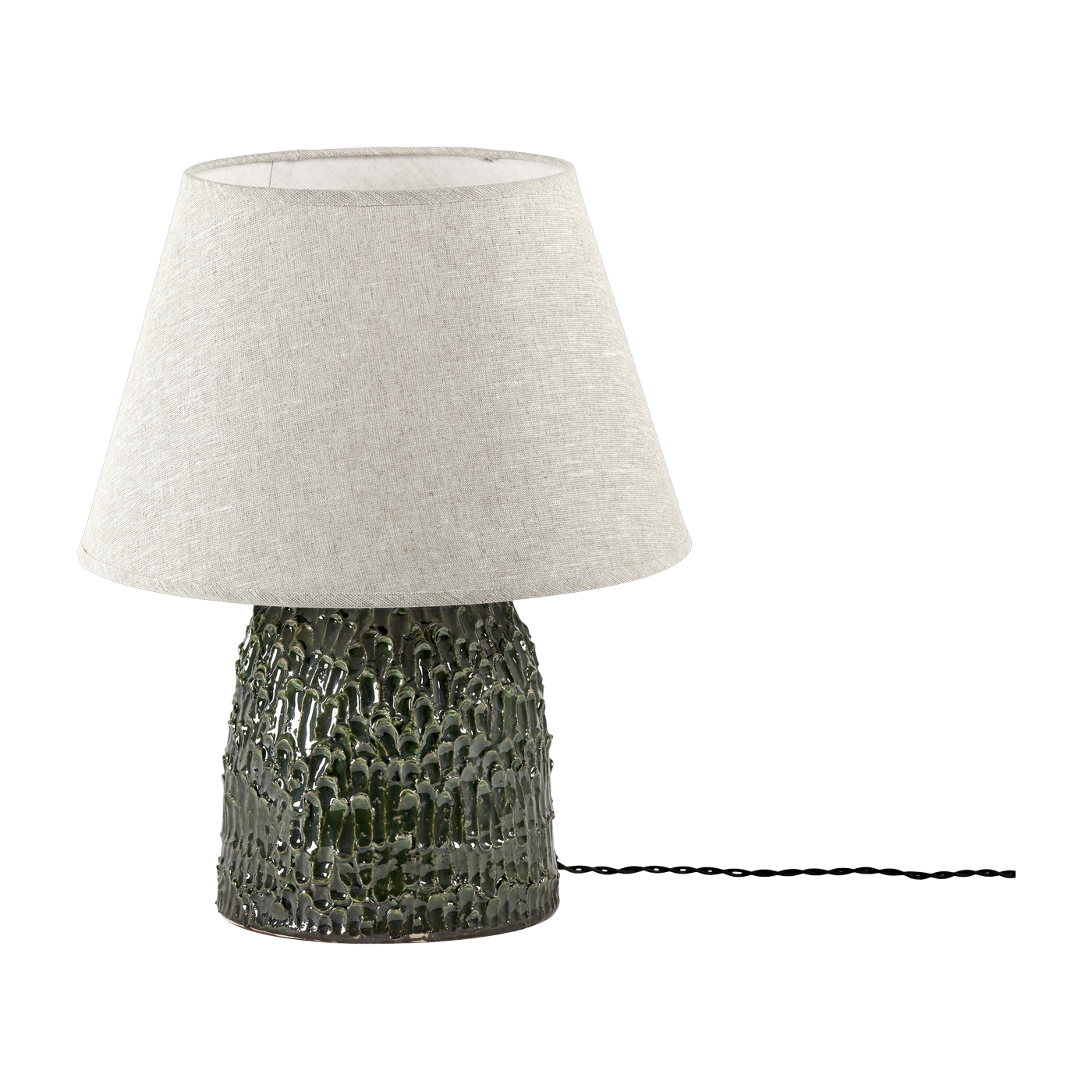 Lampe en grès vert 40x54cm Tronco - Serax