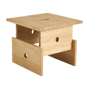 Couchtisch aus geölter Eiche 40 x 40 x 35 cm „ Box ” – HAY