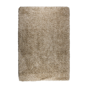 Rectangular beige wool rug 160x230cm Hairy - Dutchbone