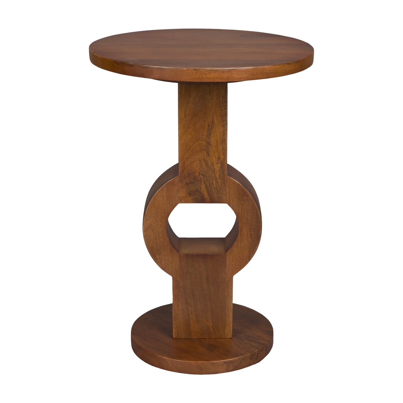 Tavolino in legno di mango 36x53cm Tondo - Dutchbone