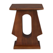 Table d'appoint en bois de manguier 35x25x48cm Pilaster - Dutchbone