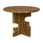 Mesa auxiliar de madera de mango 60 x 45 cm Morgan - Dutchbone