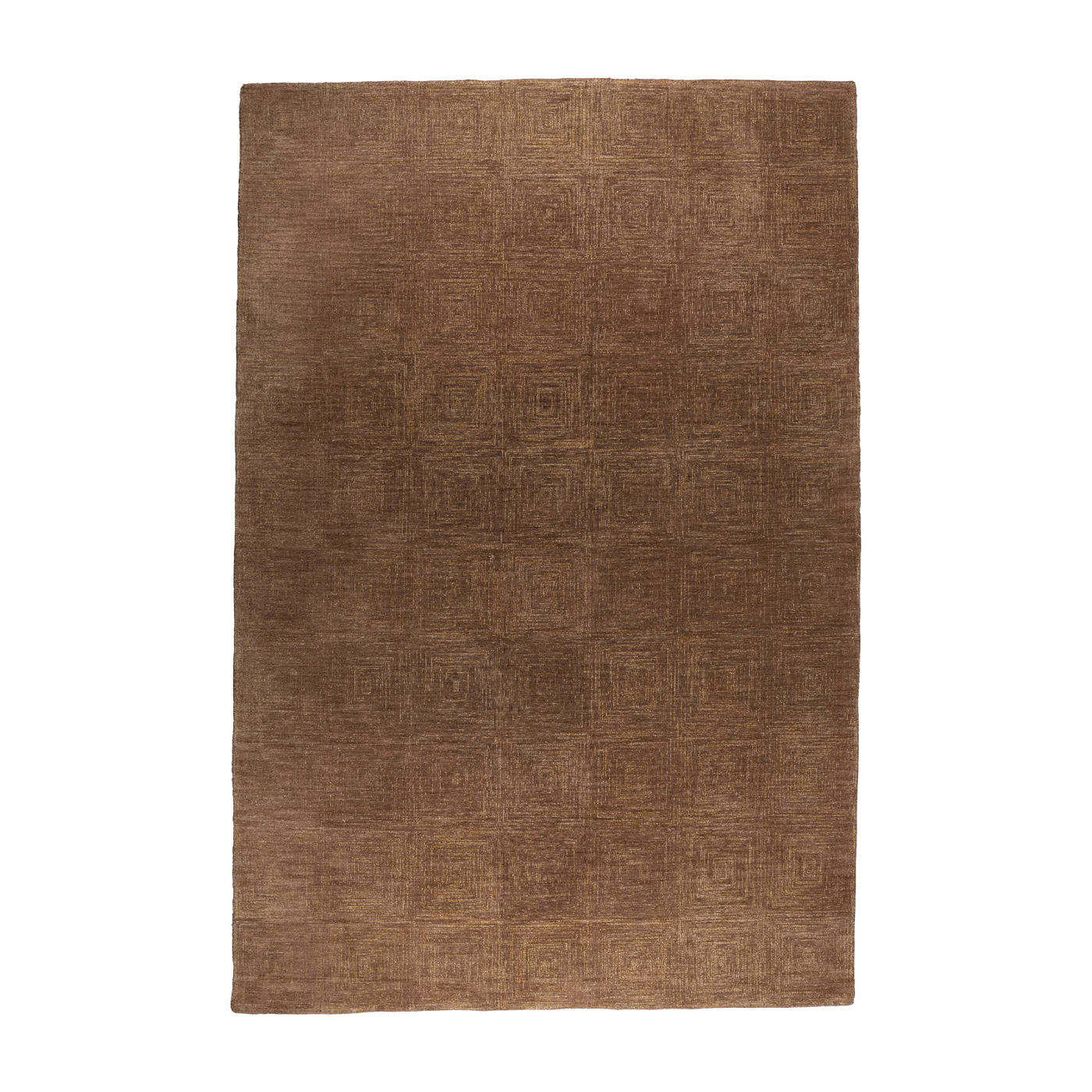 Rectangular polyester rug in rust, 160x230cm Maryland - Dutchbone