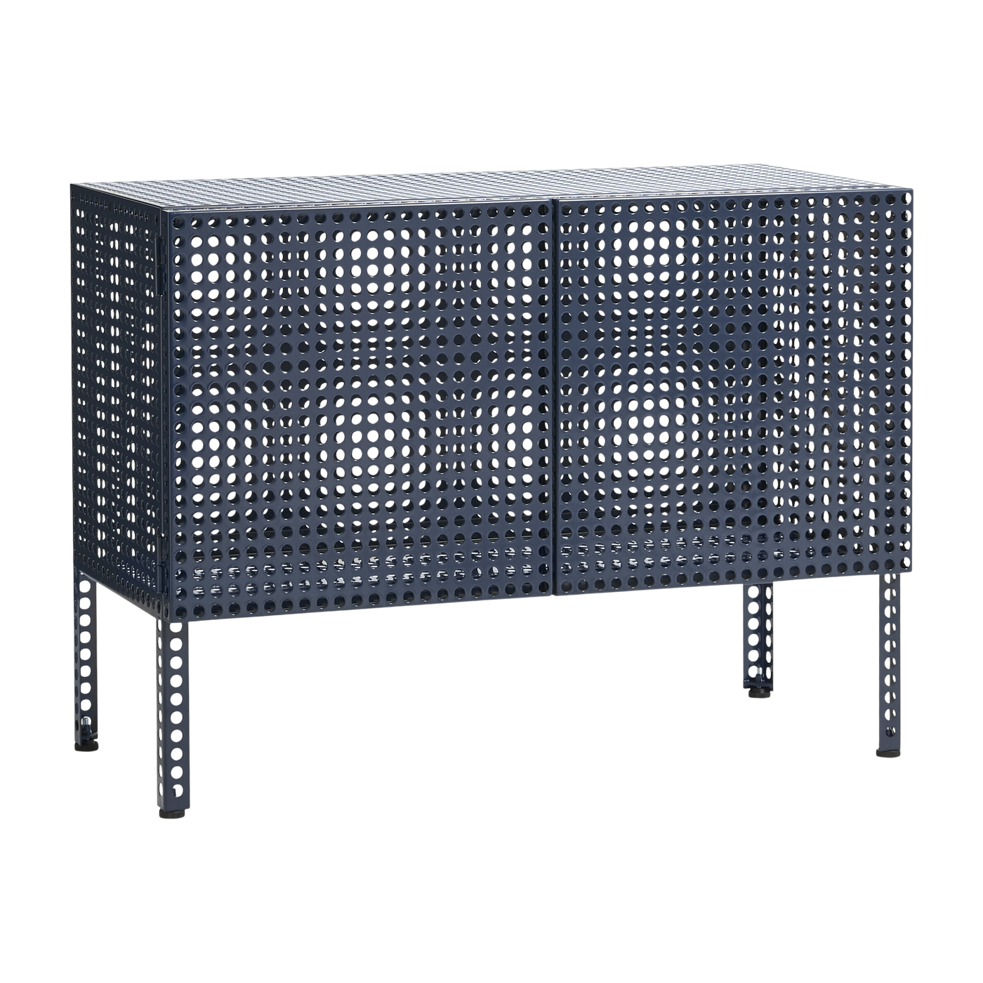 Armario de acero perforado azul 89 x 40 x 66, 5 cm - HAY
