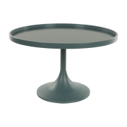 Couchtisch aus blauem Stahl 69 x 42 cm Jason – Zuiver