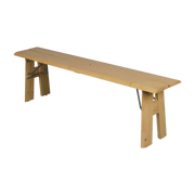 Natural pine garden bench 170x32x47cm Avenue - Zuiver