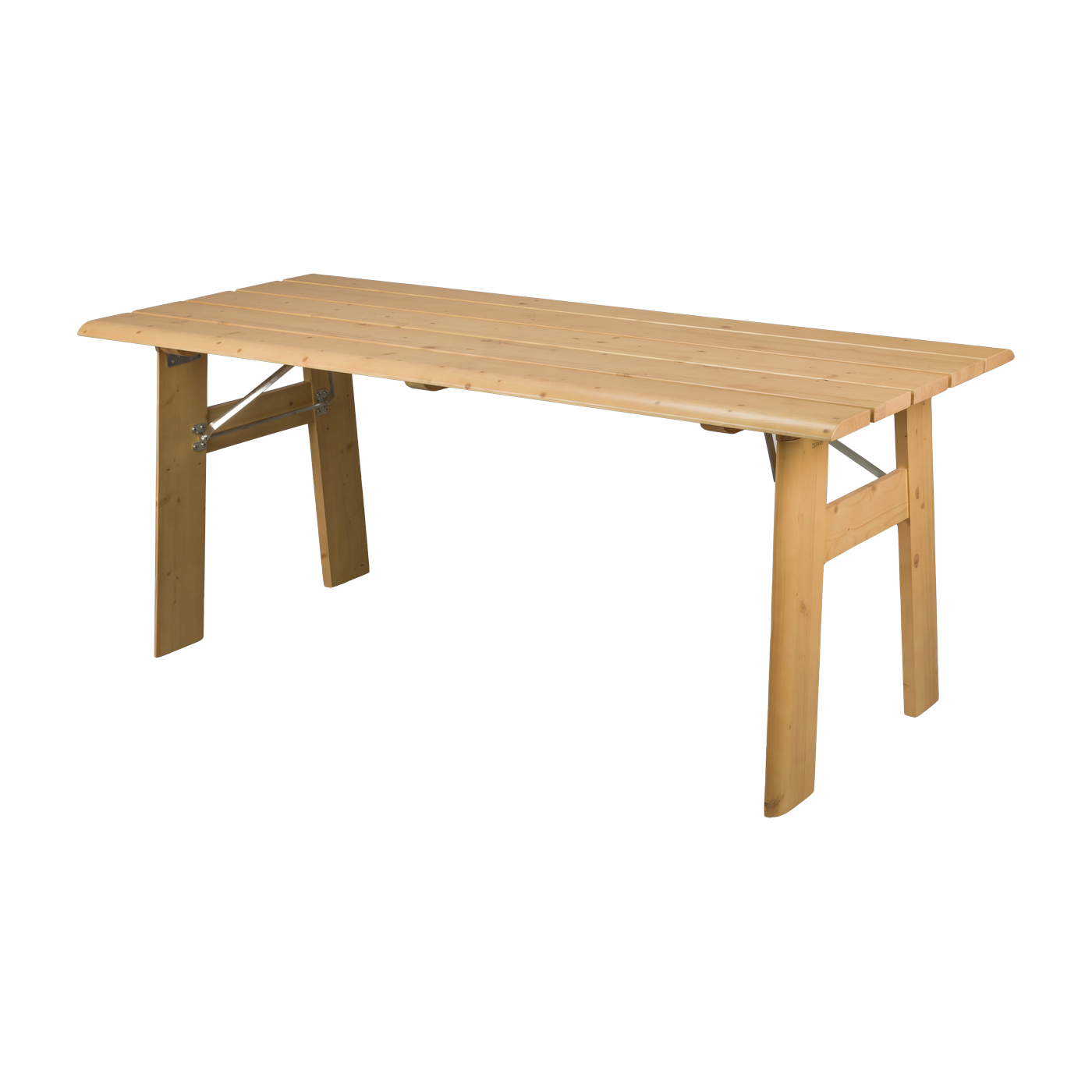 Gartentisch aus natürlichem Kiefernholz 180 x 79 x 75 cm Avenue – Zuiver