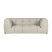 Divano in tessuto beige a due posti 157x79cm Bolbi - Noo. ma