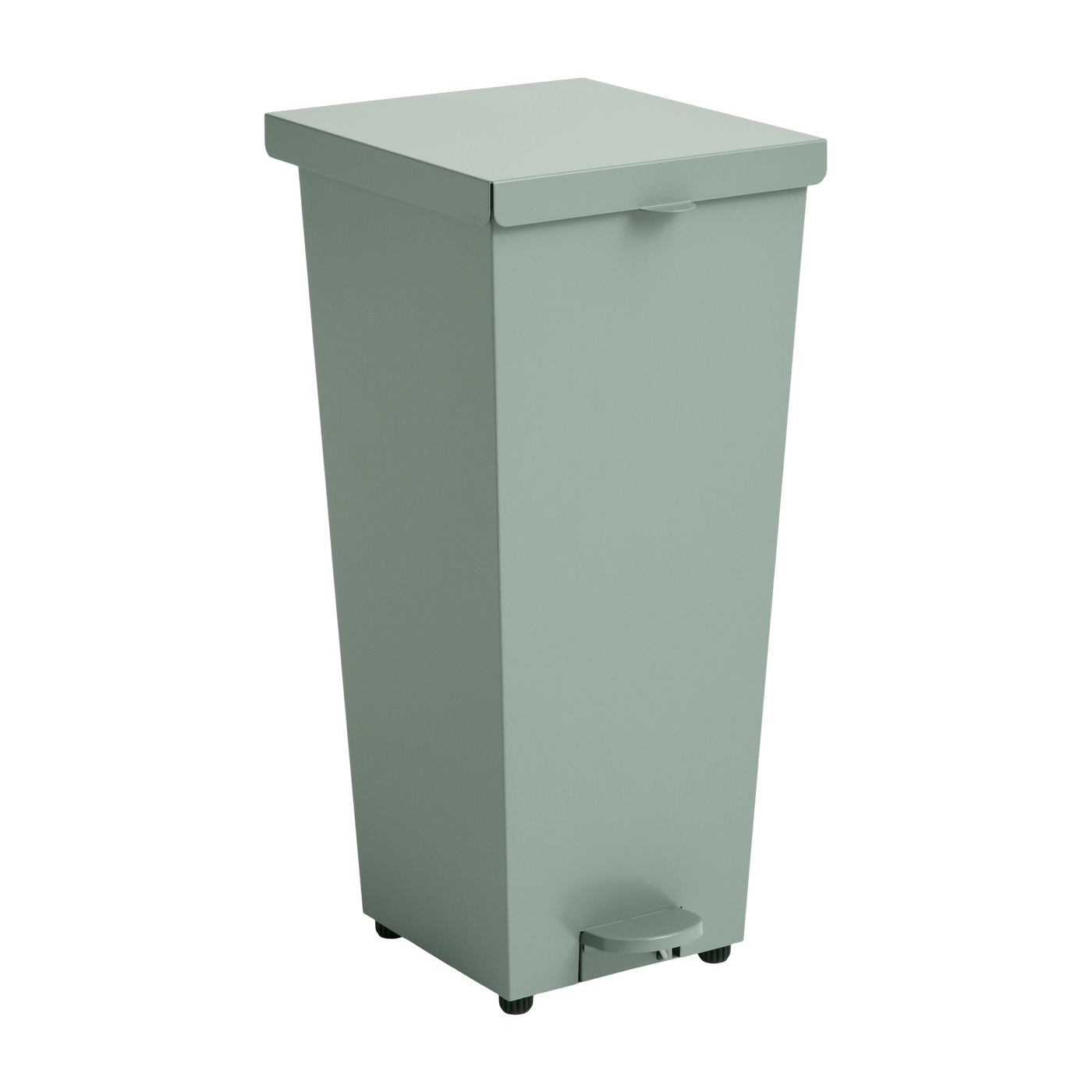 Cubo de basura de acero verde de 26 l Loop - HAY