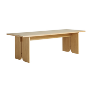 Mesa de comedor de roble 240x90x75cm Kimono - Woud