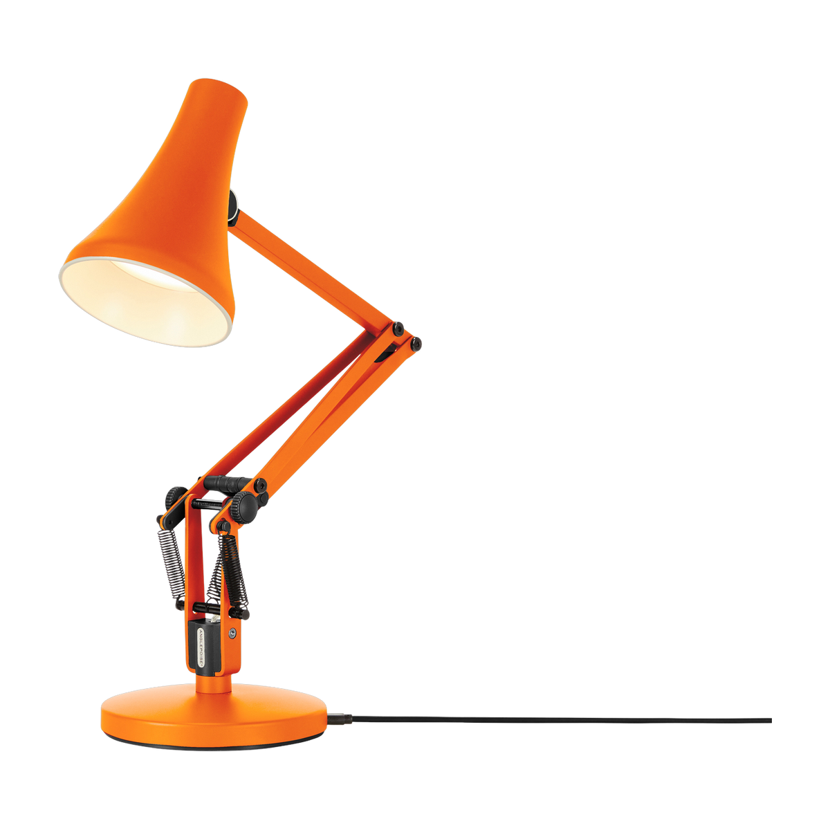 Lampe de bureau en aluminium orange sunburnt Mini mini 90 - Anglepoise