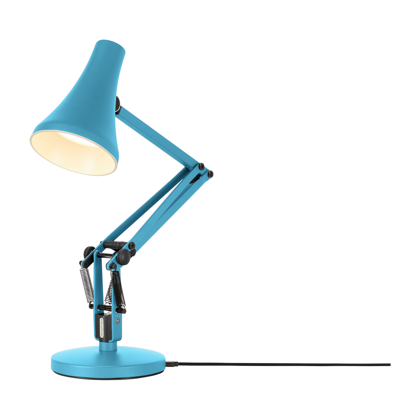 Lampada bureau in alluminio blu turchese Mini mini 90 - Anglepoise
