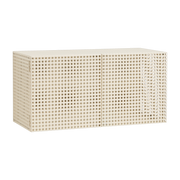 Armoire murale en acier perforé blanc cassé 89x40x45cm - HAY