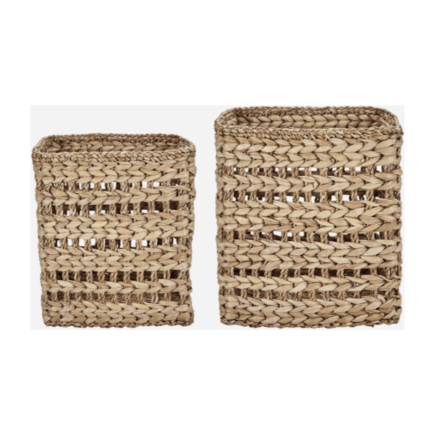 Korb aus Naturfaser 30 x 35 cm – House Doctor