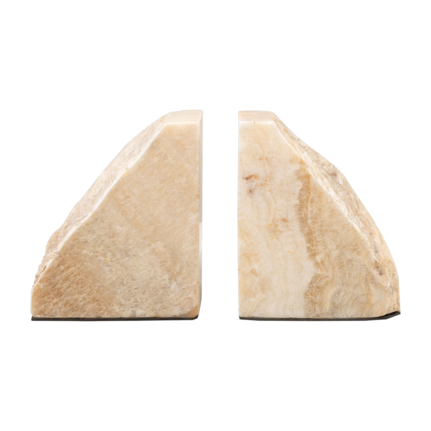 mat natural onyx bookends 27x12x17cm - Versmissen