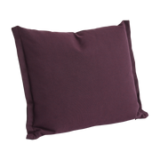 Cuscino in cotone e lino bordeaux 55x60cm Plica - Hay