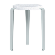 LOU light blue recycled plastic stool - TIPTOE