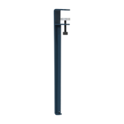 Midnight blue steel table leg, 43 cm - TIPTOE