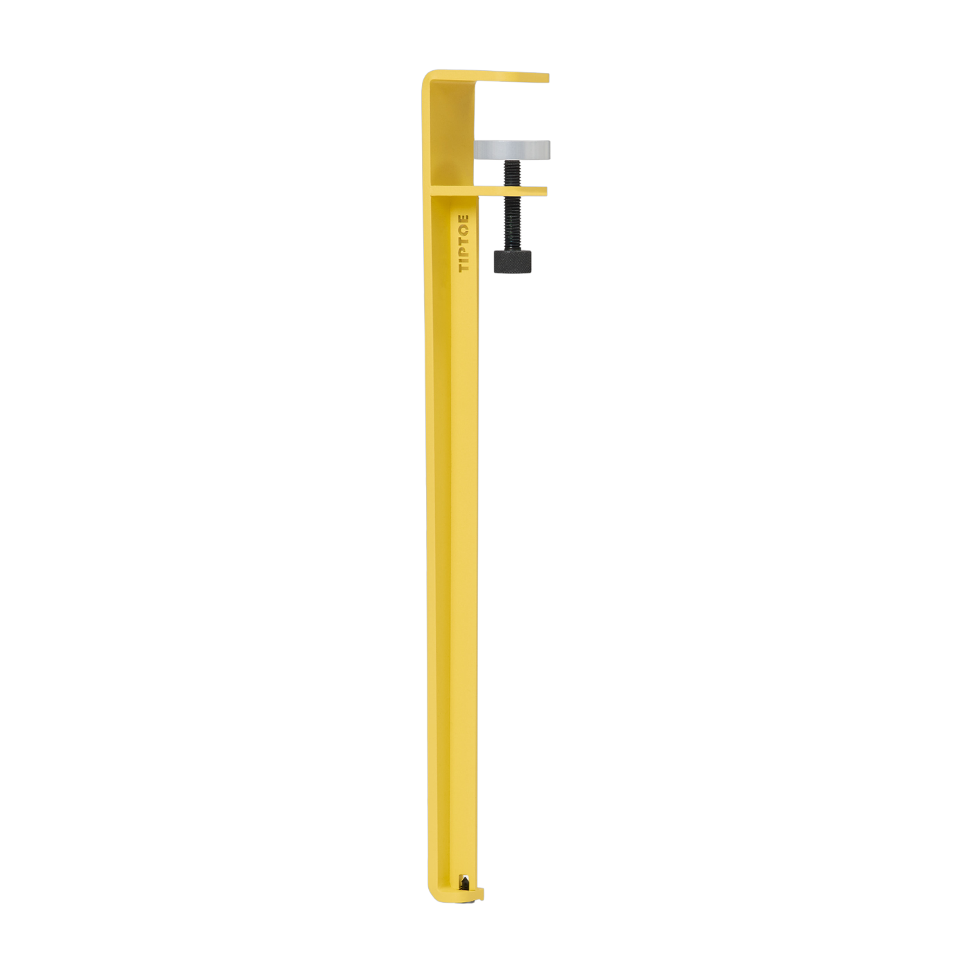 Pied de table en acier jaune brioche 43 cm - TIPTOE